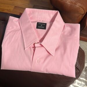 NWOT JOHN VIZZONE BARNEYS NEW YORK MENS CASUAL BUTTON DOWN SHIRT SIZE 42